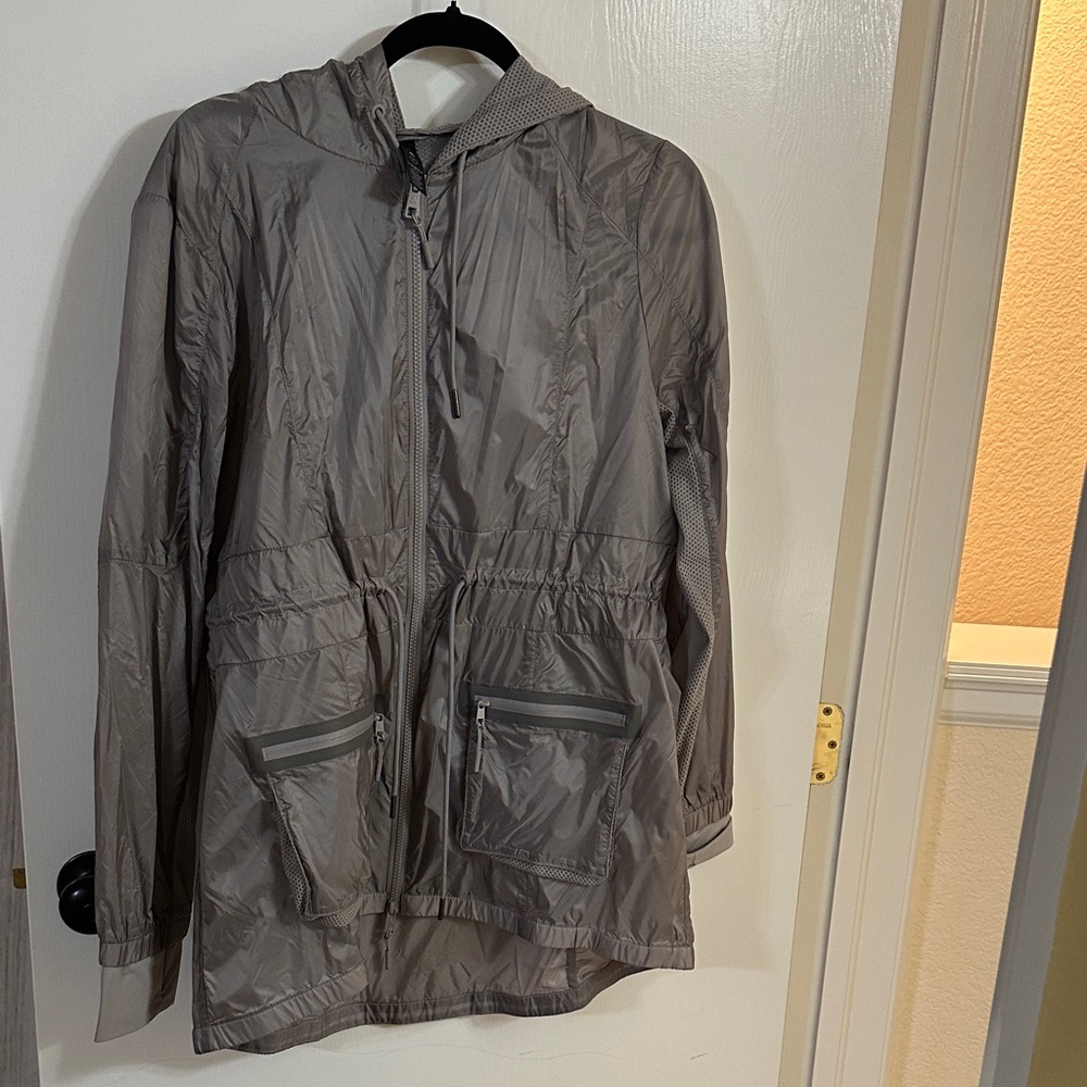 Stylish Women's Lightweight Gray Jacket